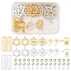 DIY Filigree Earring Making Kit DIY-YW0006-25-1
