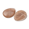 Natural Sunstone Pendants LS-G-Z071-03G-2
