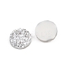 Resin Imitation Druzy Quartz Cabochons RESI-E013-03F-10MM-1-2
