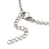 304 Stainless Steel Chain Bracelet Makings AJEW-JB00994-4