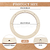 Unfinished Wood Circles DIY-WH0043-05B-2