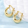 Chunky Huggie Hoop Earrings for Women LS-EJEW-A064-11G-RS-1
