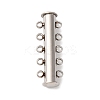 304 Stainless Steel Slide Lock Clasps STAS-A117-07A-P-1