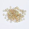 Electroplated Stainless Steel Open Jump Ring STAS-G152-01G-2.5x0.4-1