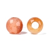 Natural Red Aventurine European Beads G-Q607-02E-2