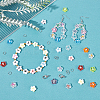  400Pcs Flower with Letter Acrylic Beads DIY-NB0005-91-4