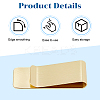 12Pcs 2 Colors Stainless Steel Money Clips AJEW-CP0008-89-5