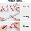 PVC Self-Adhesive Flexible Molding Trim DIY-WH20007-40C-04-4