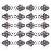 20Pcs Knot Zinc Alloy Adjustable Jean Button Pins FIND-FH0017-91B-1
