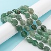Natural Green Aventurine Beads Strands G-C182-11-2