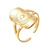 304 Stainless Steel Open Cuff Rings RJEW-M072-04G-2