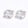 Tarnish Resistant 201 Stainless Steel Links Connectors LS-STAS-S080-025P-1