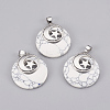 Synthetic Howlite Pendants KK-F751-F19-1-1