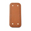 PU Leather Knitting Crochet Bags Nail Bottom Shaper Pad FIND-WH0114-84B-01-1