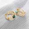 304 Stainless Steel Open Cuff Rings RJEW-A071-08G-3