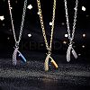 12pcs 3 Colors 304 Stainless Steel Pendants STAS-UN0023-61-3