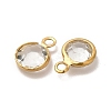Ion Plating(IP) 304 Stainless Steel with Glass Charms STAS-G305-11G-04-2