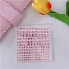 Acrylic Laser Diamond Self-Adhesive Stickers PW-WG36008-01-1