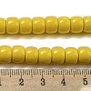 Opaque Glass Beads Strands GLAA-NH0002-B08-3