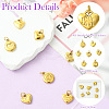 7Pcs 7 Styles 304 Stainless Steel Charms STAS-CJ0003-15-3