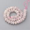 Natural Rose Quartz Bead Strands G-S214-38-2