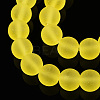 Transparent Glass Beads Strands GLAA-T032-T8mm-MD12-2