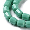 Opaque Glass Beads Strands GLAA-G112-03I-3