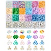 DIY Donut Glass & Acrylic Beads Bracelets Making Kits DIY-FS0007-68-1