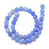 Natural Weathered Agate Bead Strands G-S237-8mm-07-2