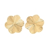 Ion Plating(IP) 304 Stainless Steel Stud Earring Findings STAS-P357-01C-G-2