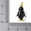 Brass Enamel Pendants KK-D350-01B-3