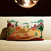 1Pc PET Hollow Out Drawing Painting Stencils DIY-MA0004-78A-3