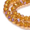 Electroplate Glass Beads Strands EGLA-A034-T3mm-L01-3