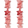 Synthetic Coral Dyed Beads Strands SHEL-Z003-04A-1