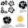 4Pcs 4 Styles PET Waterproof Self-adhesive Car Stickers DIY-WH0308-225A-097-4