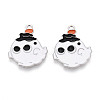 Halloween Theme Alloy and Enamel Pendants ENAM-T021-31A-01P-1