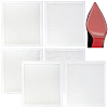 4 Pairs 2 Style PVC Self-Adhesive Anti-Slip Stick Shoes Pad AJEW-GF0004-76A-1