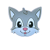 Cat Head Silicone Beads FIND-SZC0014-280-1
