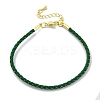 Polyester Cord Braided Bracelet Makings MAK-Z003-01G-21-1