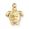 Ion Plating(IP) 201 Stainless Steel Pendants LS-STAS-P312-09G-2