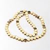 Electroplate Non-magnetic Synthetic Hematite Bead Strands G-F300-59-03-2