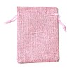 12Pcs 12 Styles Valentine's Day Printed Rectangle Burlap Cloth Packing Pouches ABAG-U006-02C-3