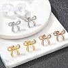 PVD Vacuum Plating 304 Stainless Steel Stud Earrings EJEW-C099-18M-4