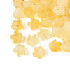 Frosted Transparent Acrylic Beads FACR-T009-01F-1