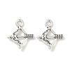 Tibetan Style Alloy Pendants X-FIND-B050-06AS-1