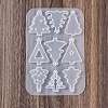 Christmas Pendants DIY Silicone Mold DIY-K073-19B-4