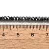 Terahertz Stone Beads Strands G-L613-D02-03-4