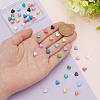 48Pcs 12 Colors Alloy Beads FIND-PH0020-04-3