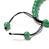 Natural Mixed Stone Column Link Bracelet BJEW-G687-01A-5