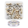 DIY Chunky Tube Beads Bracelet Making Kit DIY-YW0005-16-1